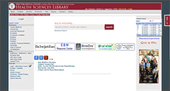 Desktop Screenshot of library.nymc.edu